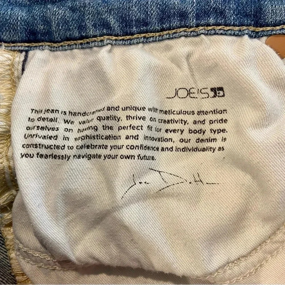Joe's Icon Ankle Skinny Daisy Embroidered Jeans Women’s Size 28 - Picture 8 of 10